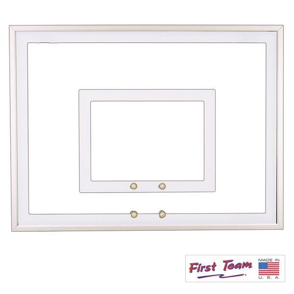 First Team 36" X 54" Tempered Glass Backboard