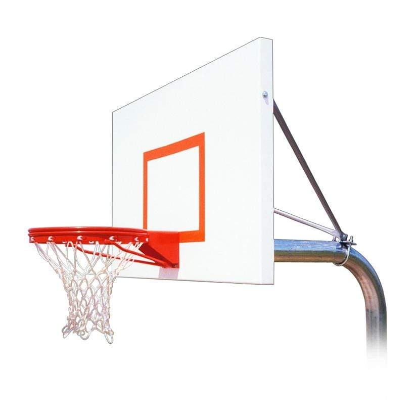 First Team RuffNeck Excel Inground Fixed Height Hoop - 72 Inch Steel
