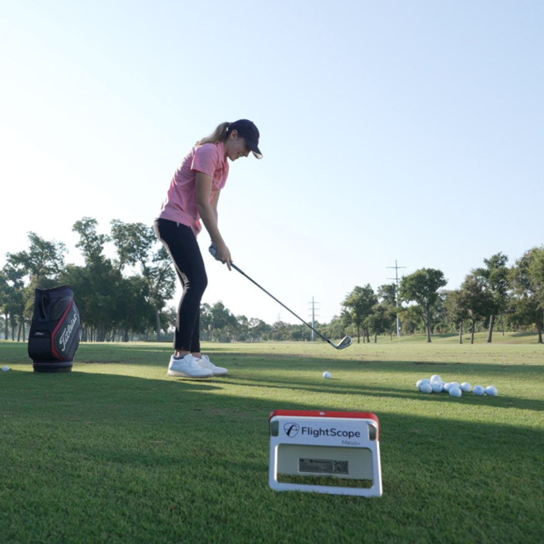 Shop Indoor Golf Flightscope Mevo+ Golf Net Practice Bundle
