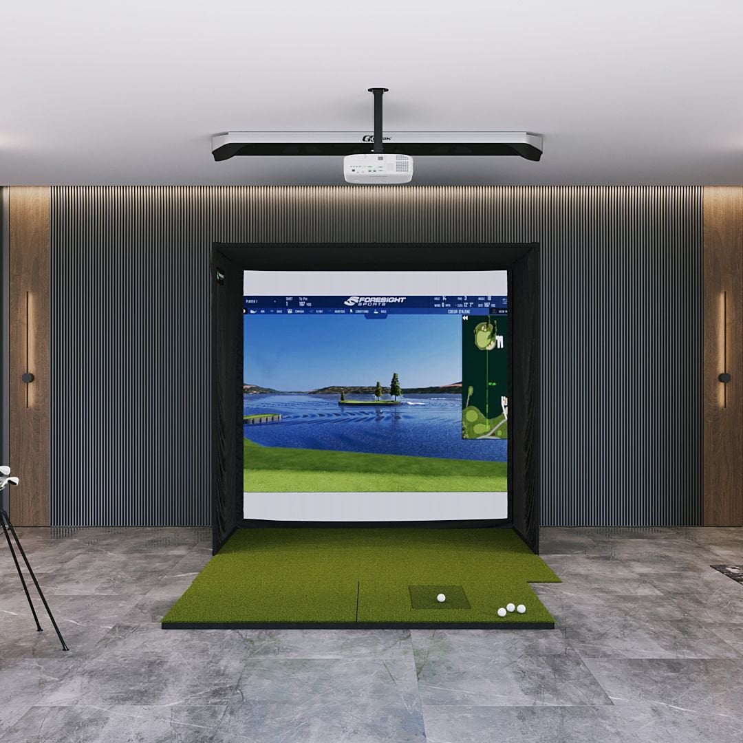 Shop Indoor Golf Foresight Sports GCHawk SIG8 Golf Simulator
