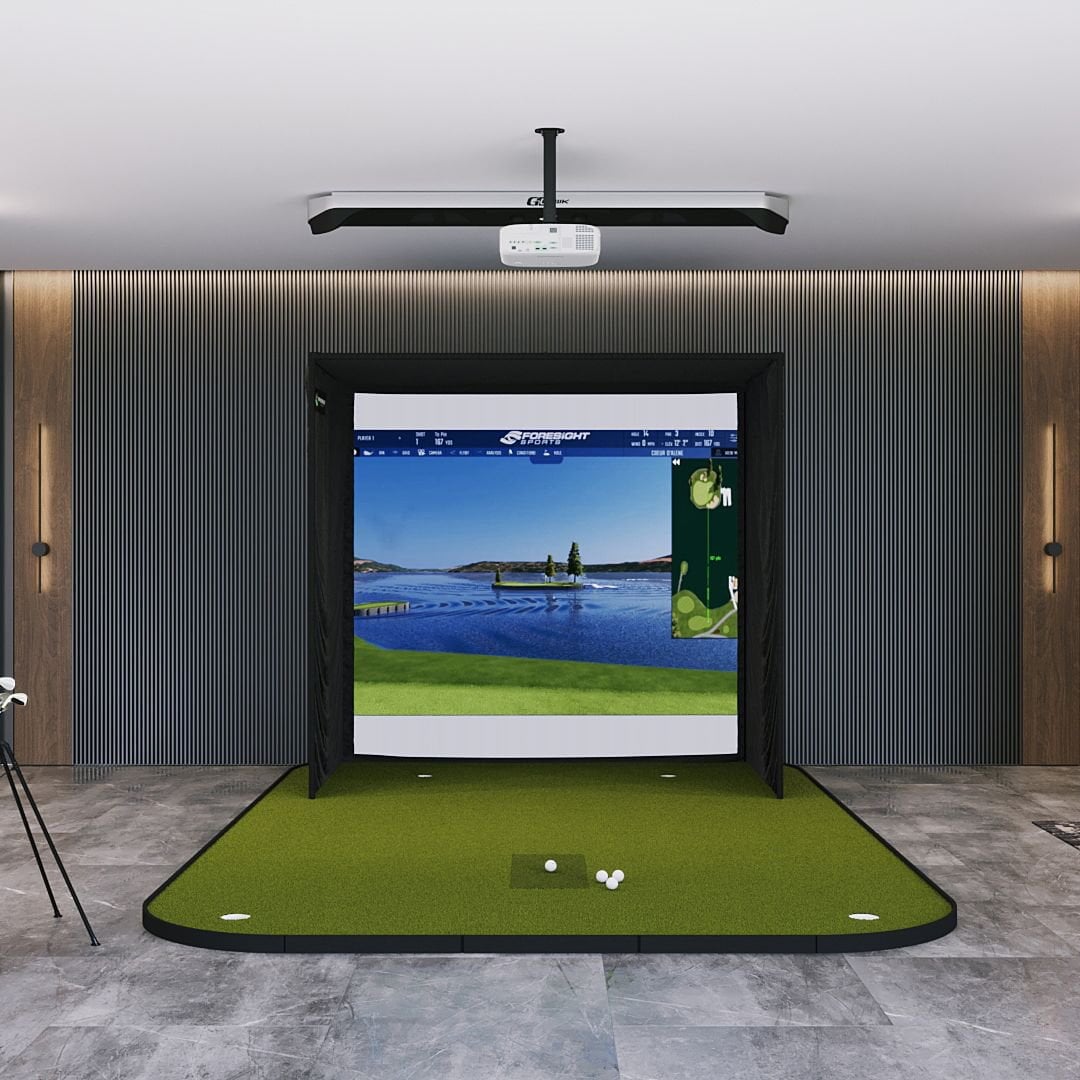 Shop Indoor Golf Foresight Sports GCHawk SIG8 Golf Simulator