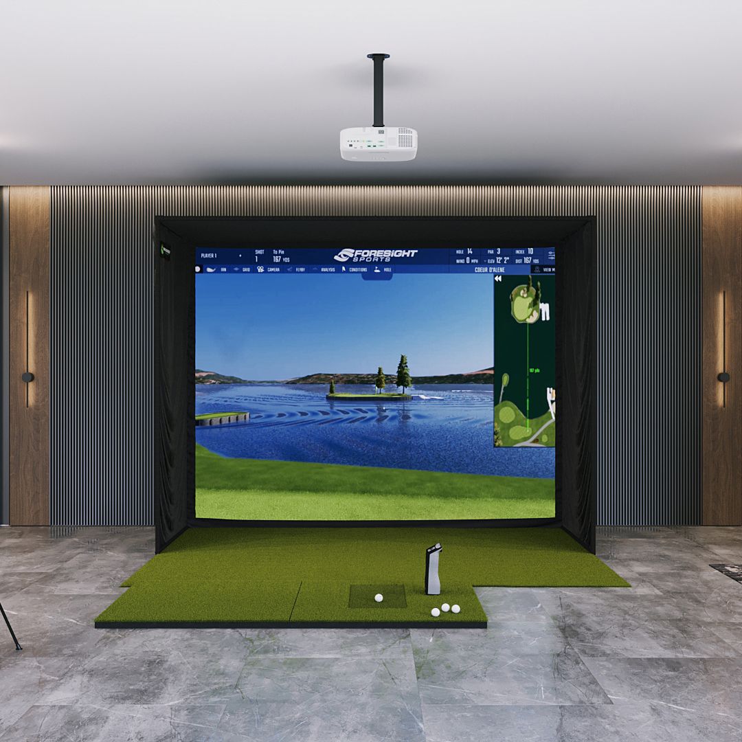 Shop Indoor Golf Foresight Sports GCQuad SIG10 Golf Simulator
