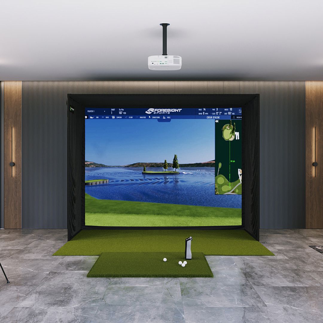 Shop Indoor Golf Foresight Sports GCQuad SIG10 Golf Simulator