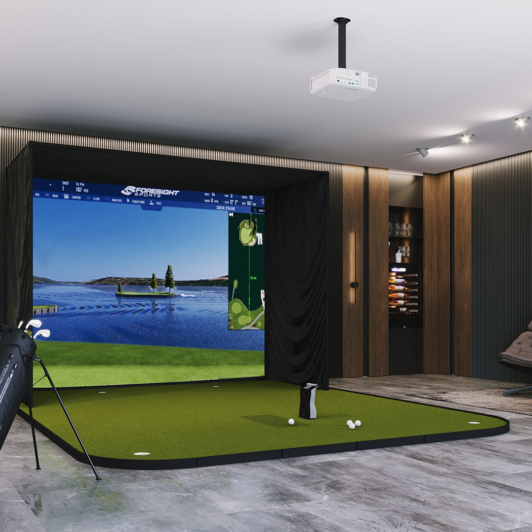 Shop Indoor Golf Foresight Sports GCQuad SIG10 Golf Simulator