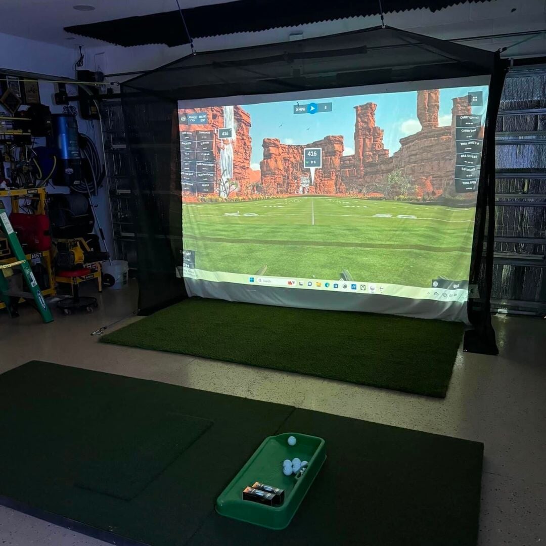 Shop Indoor Golf G-TRAK Garage Golf Studio Package