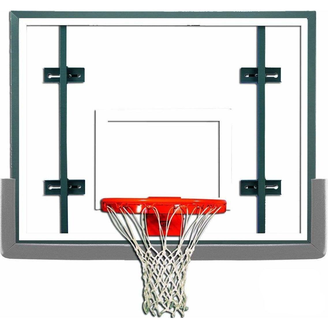 Gared 42 x 54 Gymnasium Basketball Glass Backboard Package PK305010PS