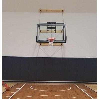 Gared 42 X 72 Stationary Basketball Wall Mounted Package w/ Electric Height Adjuster