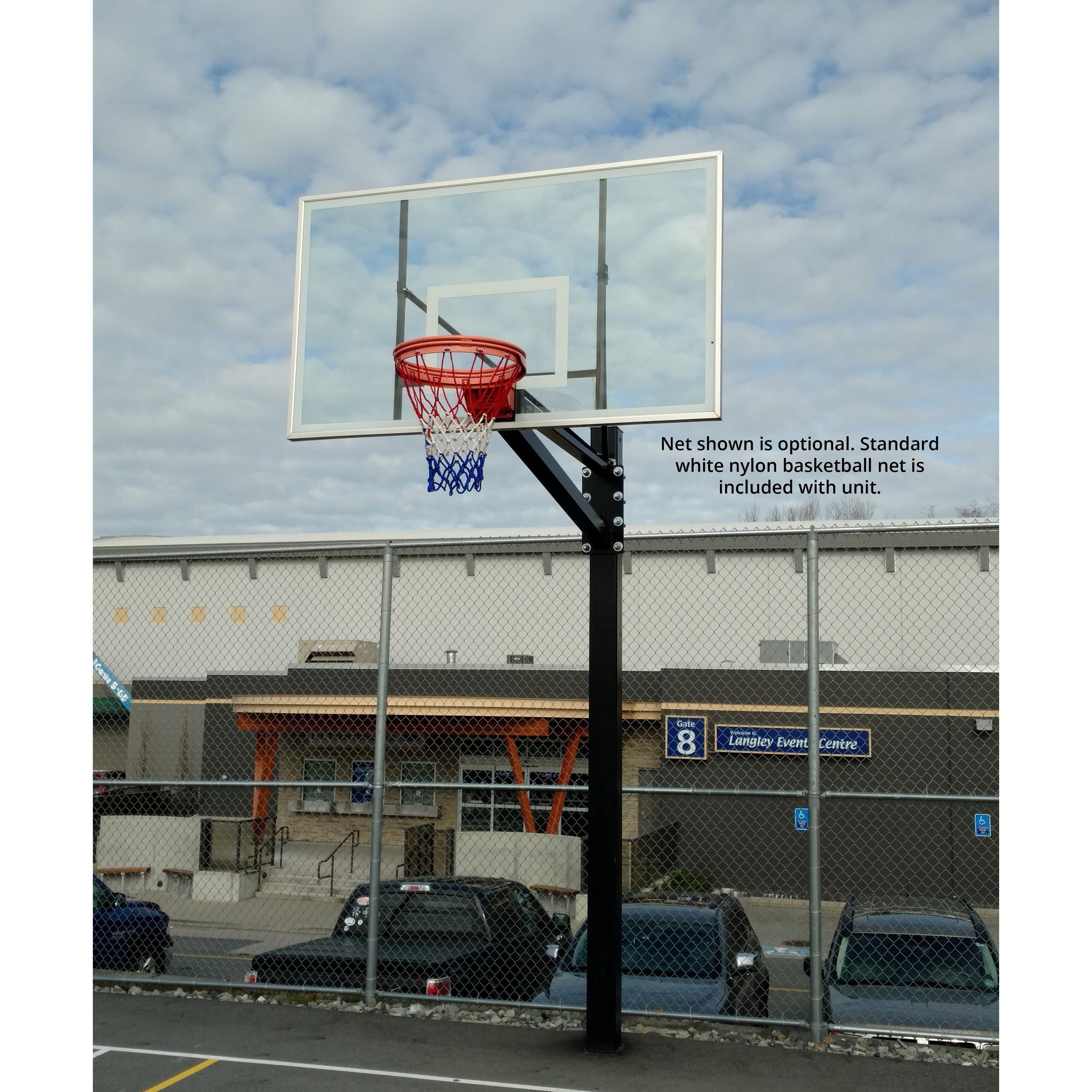 Gared Endurance 6 Square Post Polycarbonate Playground Basketball Hoop