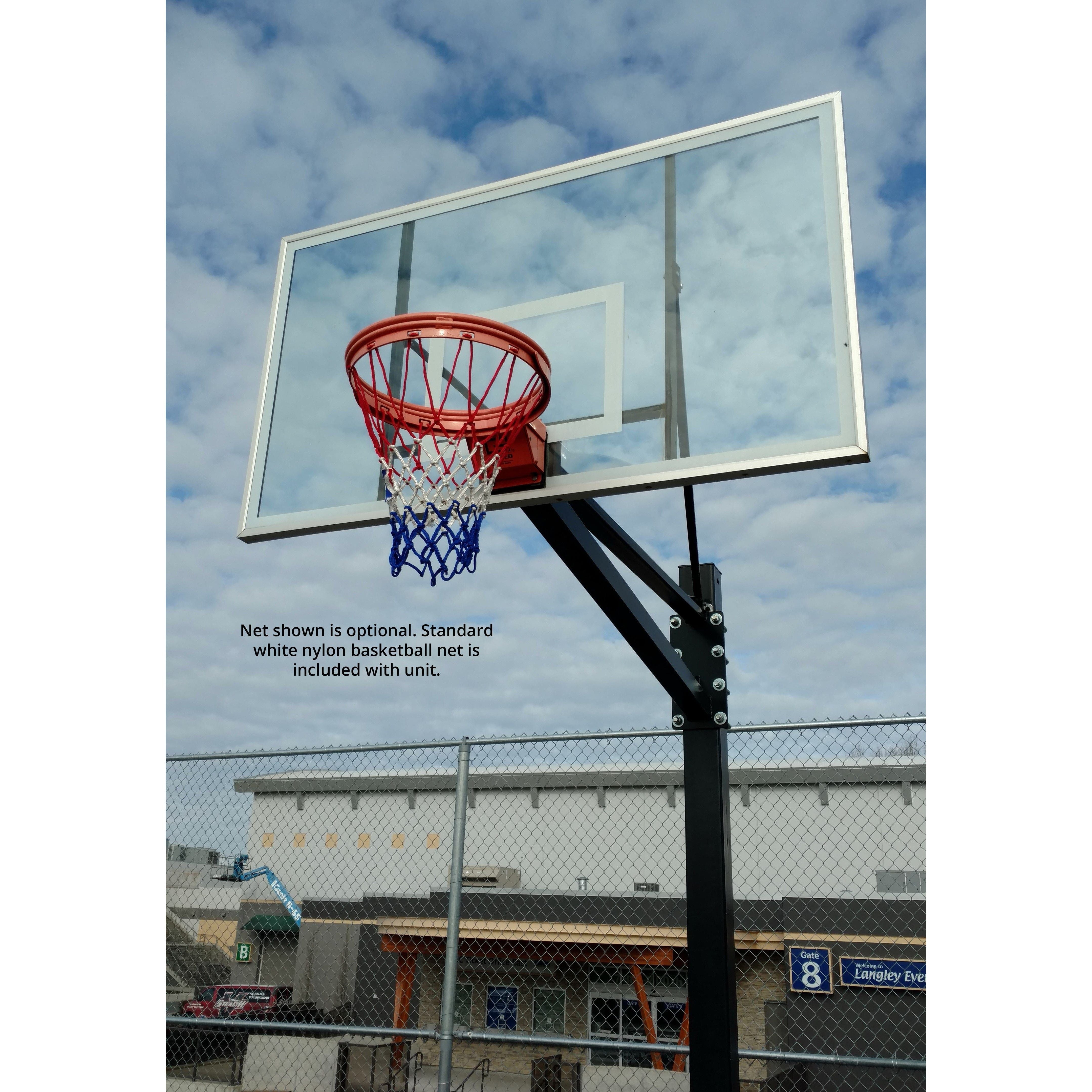 Gared Endurance 6 Square Post Polycarbonate Playground Basketball Hoop