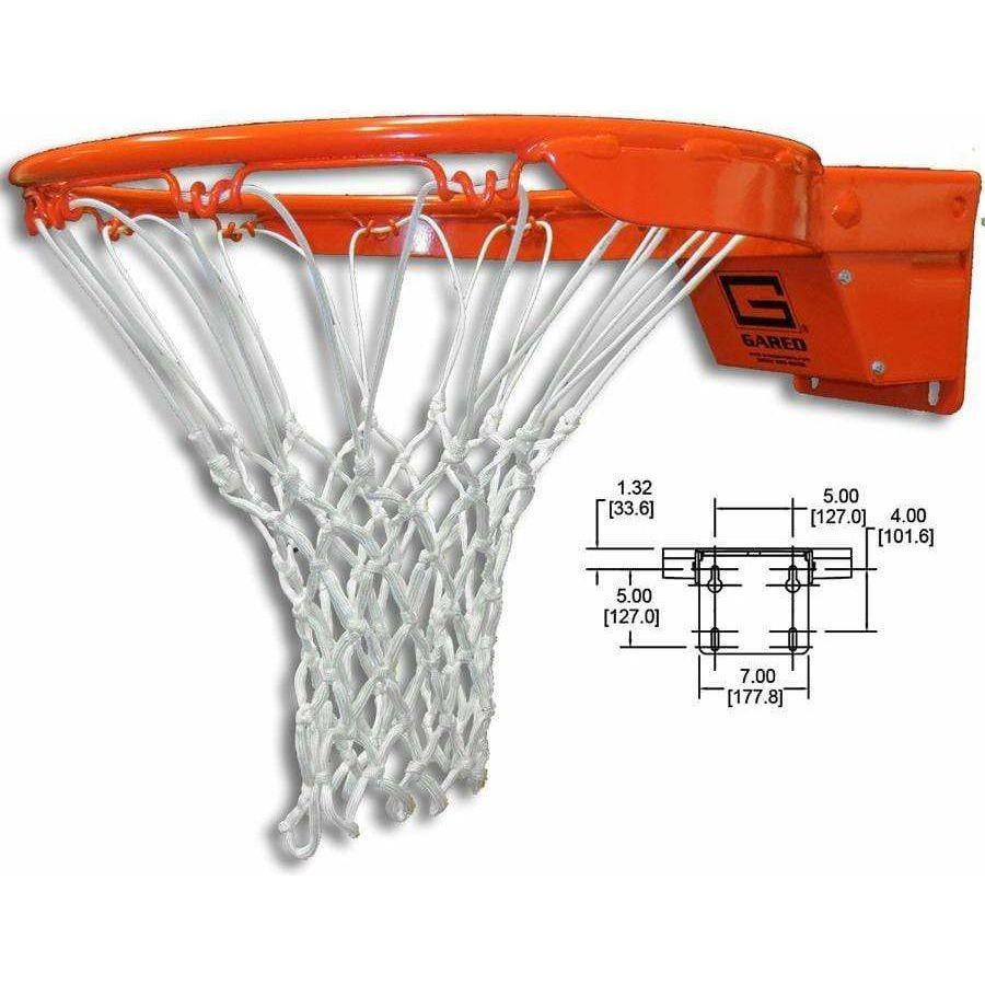 Gared Sports Collegiate 2000+ Premium Breakaway Basketball Rim