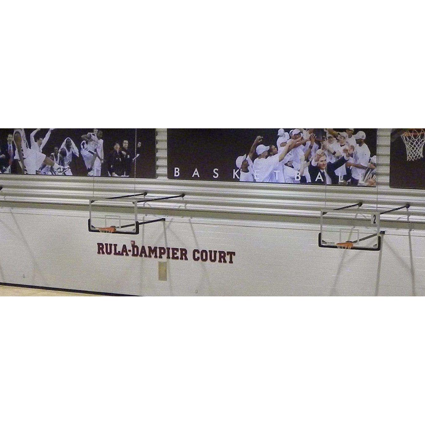 Gared 42 X 72 Three Point Stationary Basketball Wall Mount Package