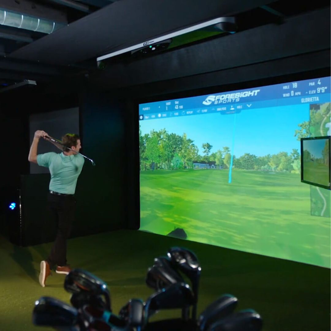 Shop Indoor Golf Foresight Sports GCHawk SIG10 Golf Simulator