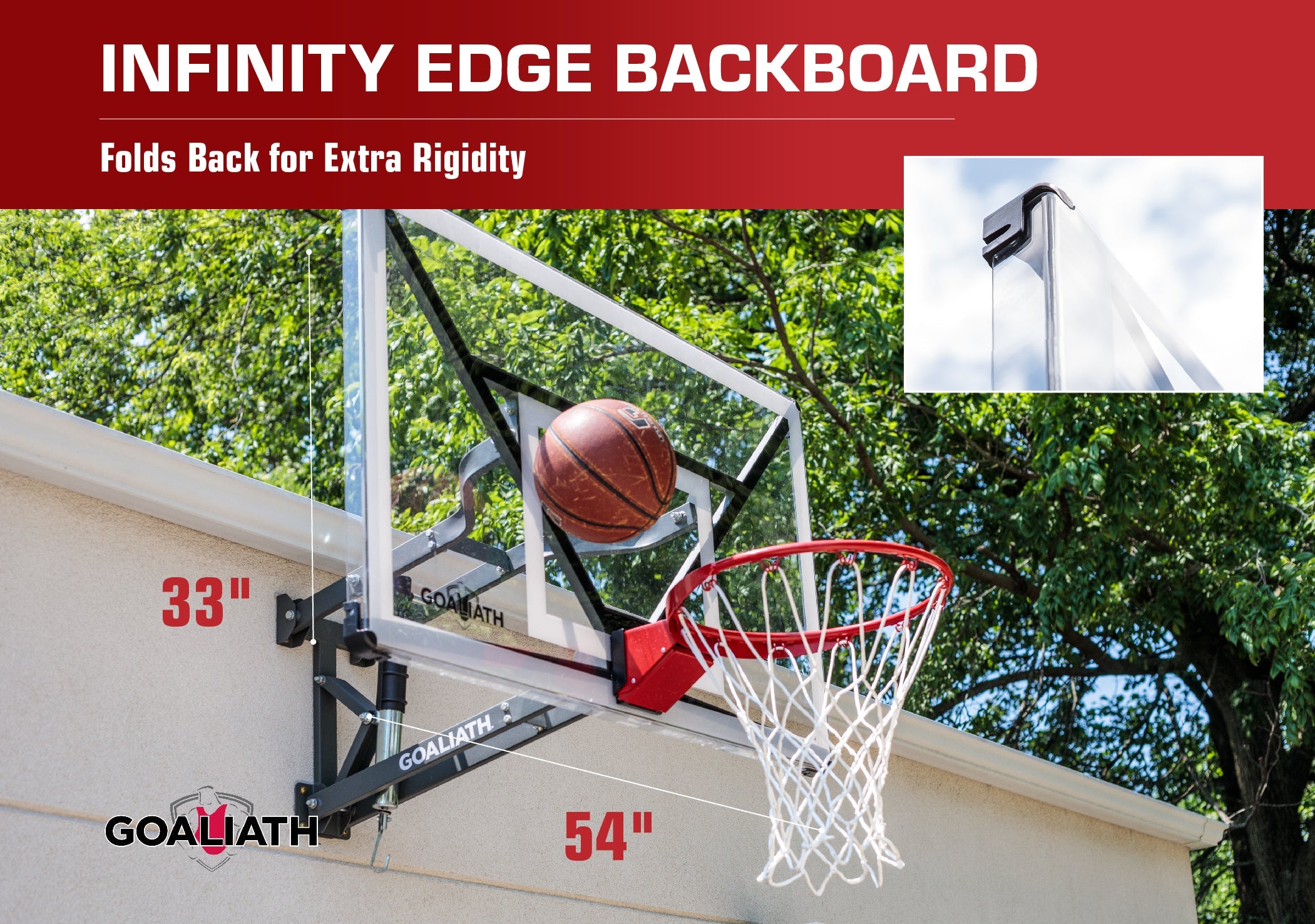 GoTek 54" Wall Mount