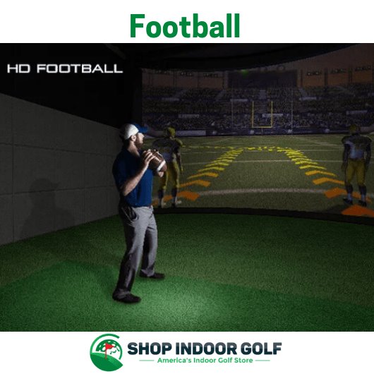 Shop Indoor Golf HD Golf Simulator Ultimate Entertainment Package