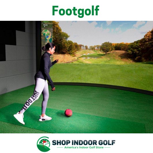 Shop Indoor Golf HD Golf Simulator Ultimate Entertainment Package