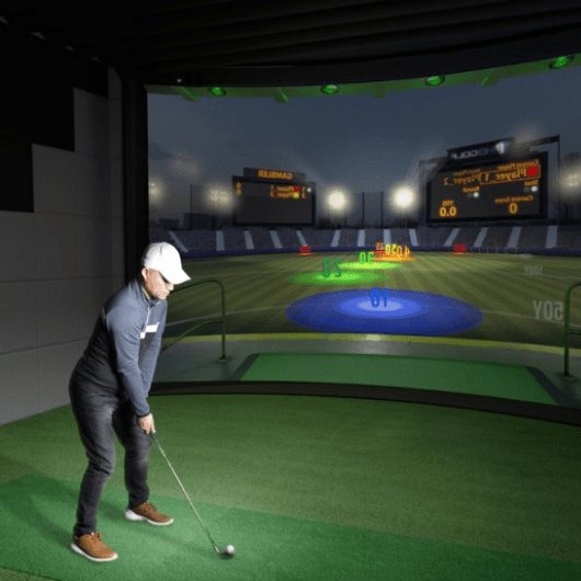 Shop Indoor Golf HD Golf Simulator Ultimate Entertainment Package