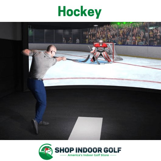 Shop Indoor Golf HD Golf Simulator Ultimate Entertainment Package