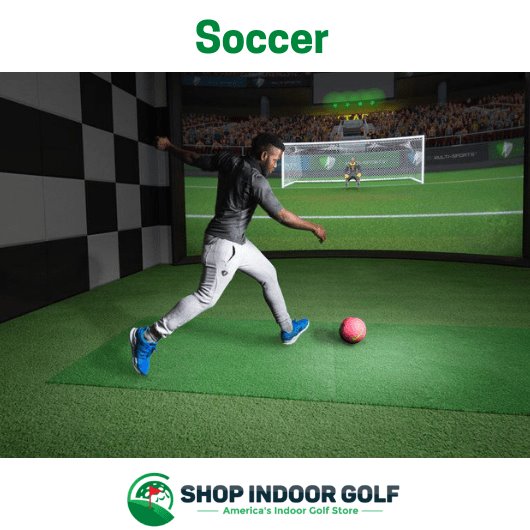 Shop Indoor Golf HD Golf Simulator Ultimate Entertainment Package