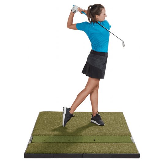 Shop Indoor Golf Fiberbuilt 4' x 7' Single Sided Studio Golf Mat