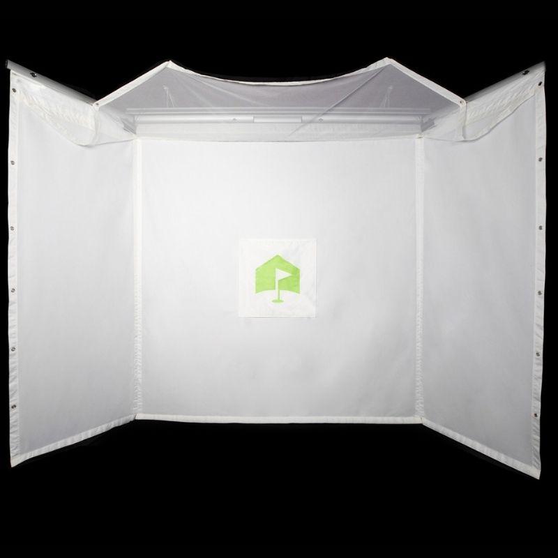 Shop Indoor Golf HomeCourse Pro Retractable Golf Simulator Screen