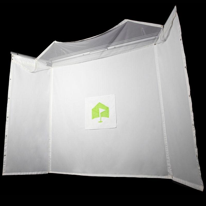 Shop Indoor Golf HomeCourse Pro Retractable Golf Simulator Screen