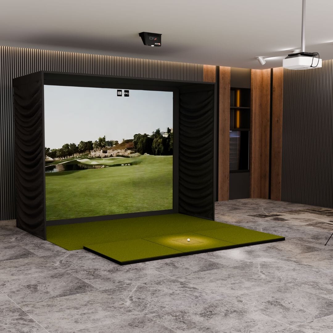 Shop Indoor Golf Golfin IDRA II SIG12 Golf Simulator Package