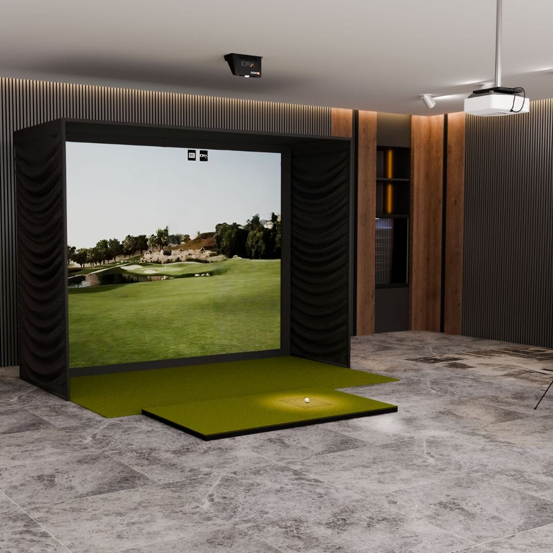 Shop Indoor Golf Golfin IDRA II SIG12 Golf Simulator Package