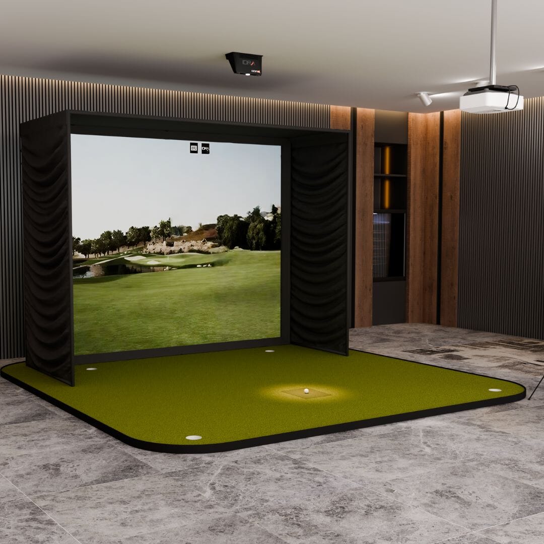 Shop Indoor Golf Golfin IDRA II SIG12 Golf Simulator Package