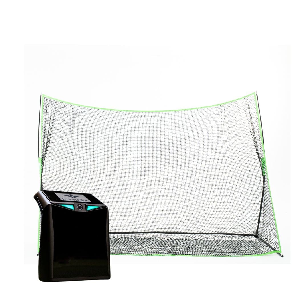 Shop Indoor Golf Trugolf Launch Box Golf Net Practice Bundle