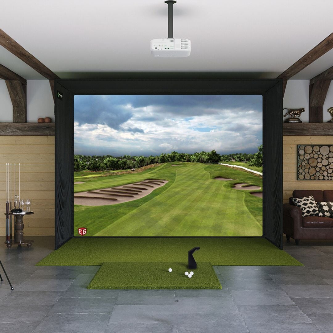 Shop Indoor Golf TruGolf Launch Box SIG12 Golf Simulator Package