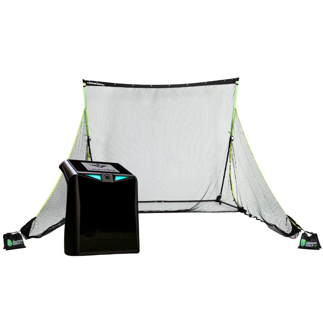 Shop Indoor Golf Trugolf Launch Box Golf Net Practice Bundle