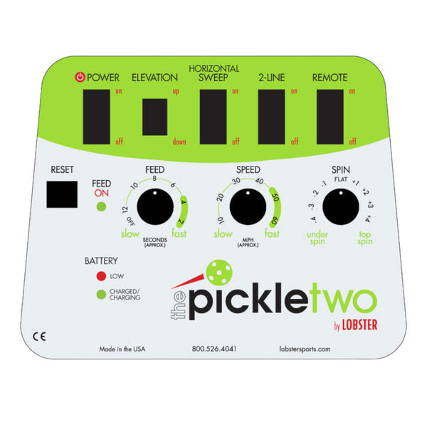 Lobster Sports Pickle Two Pickleball Machine