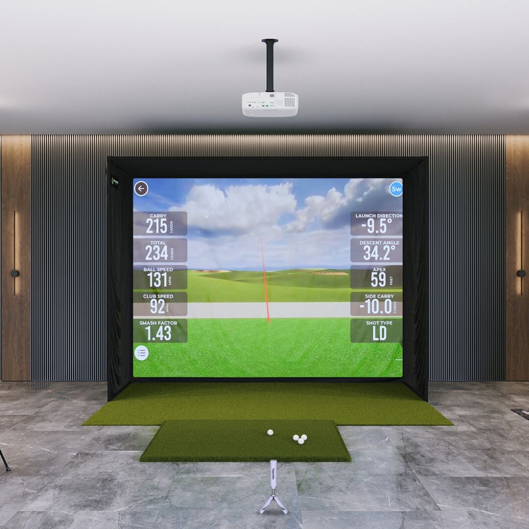 Shop Indoor Golf Rapsodo MLM2PRO SIG10 Golf Simulator Package