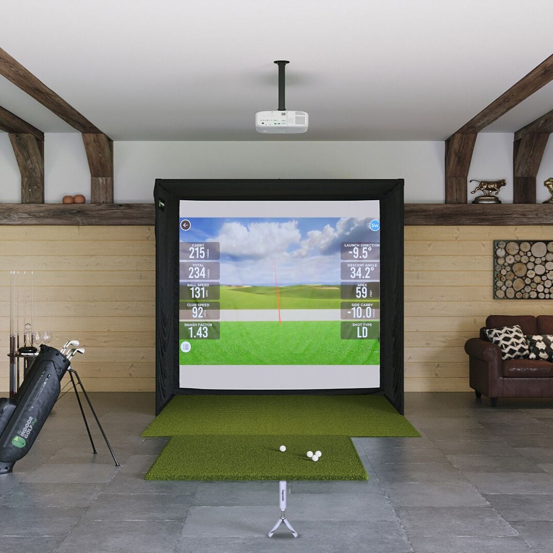 Shop Indoor Golf Rapsodo MLM2PRO SIG8 Golf Simulator Package