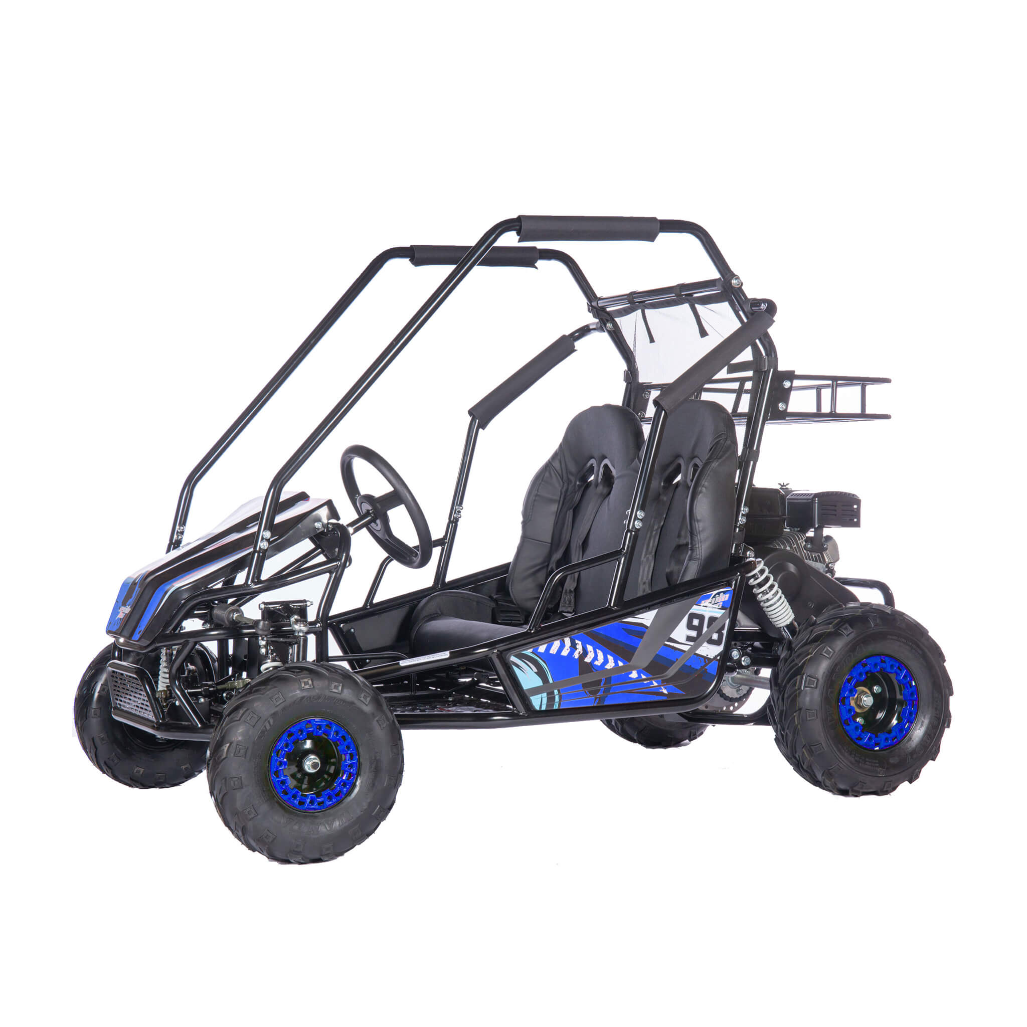 MotoTec Mud Monster XL 212CC 2 Seat Go Kart With Full Suspension (SAK27195)