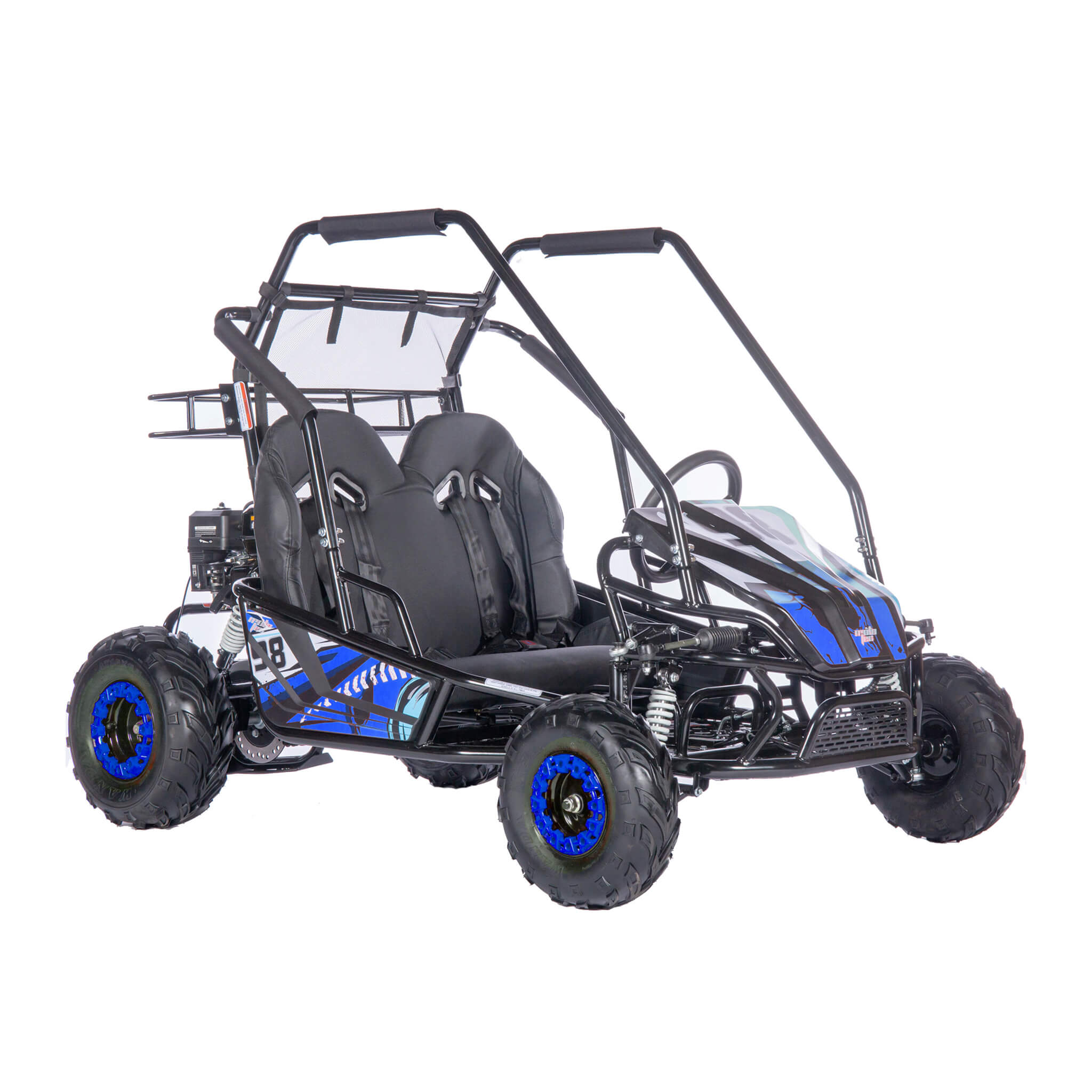 MotoTec Mud Monster XL 212CC 2 Seat Go Kart With Full Suspension (SAK27195)
