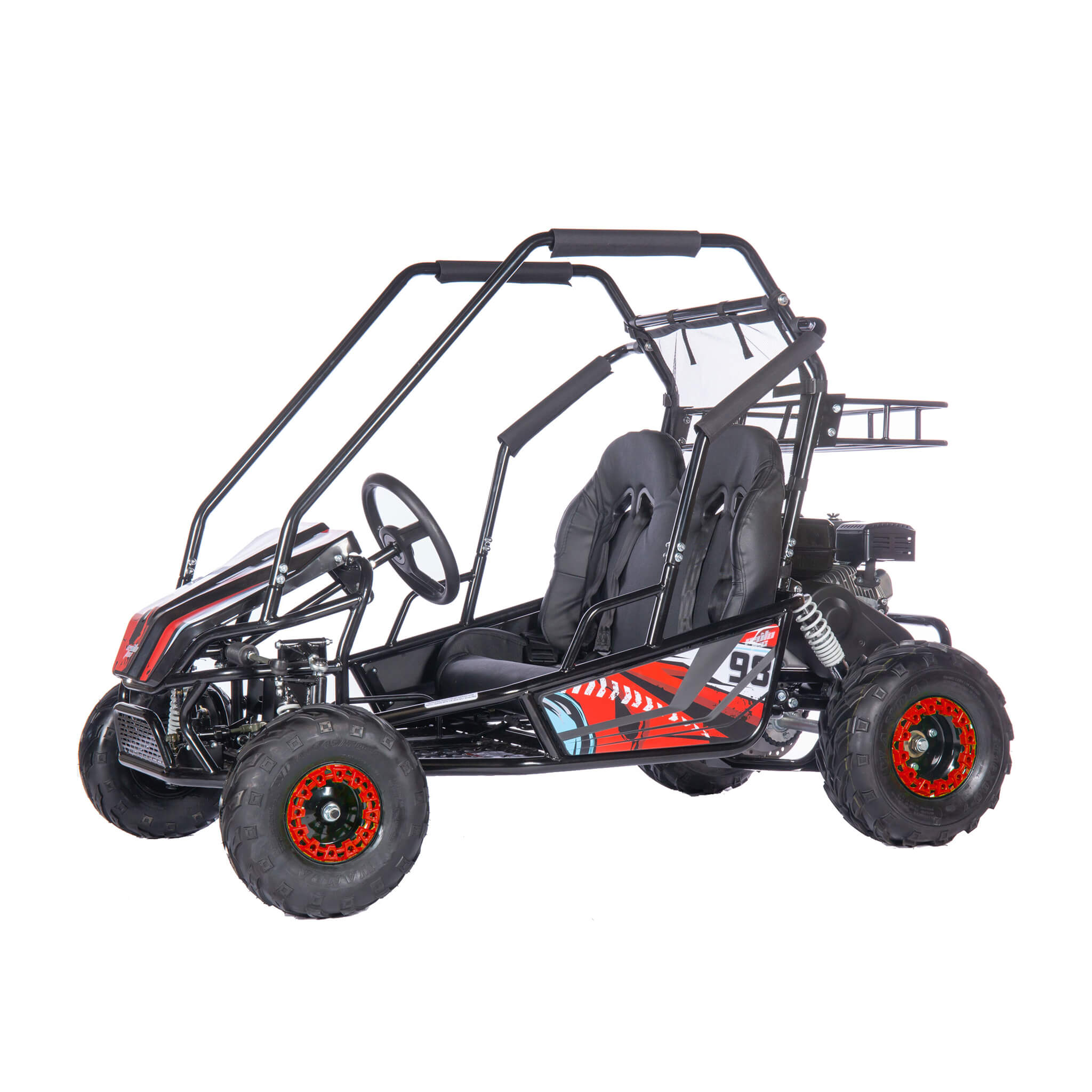 MotoTec Mud Monster XL 212CC 2 Seat Go Kart With Full Suspension (SAK27195)