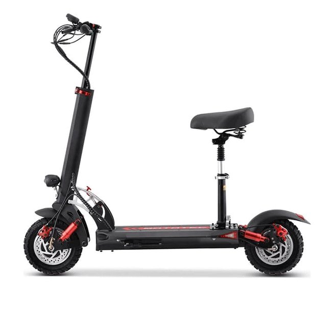 MotoTec Thor 60V/18AH 2400W Lithium Electric Scooter W/ Seat (97294031)