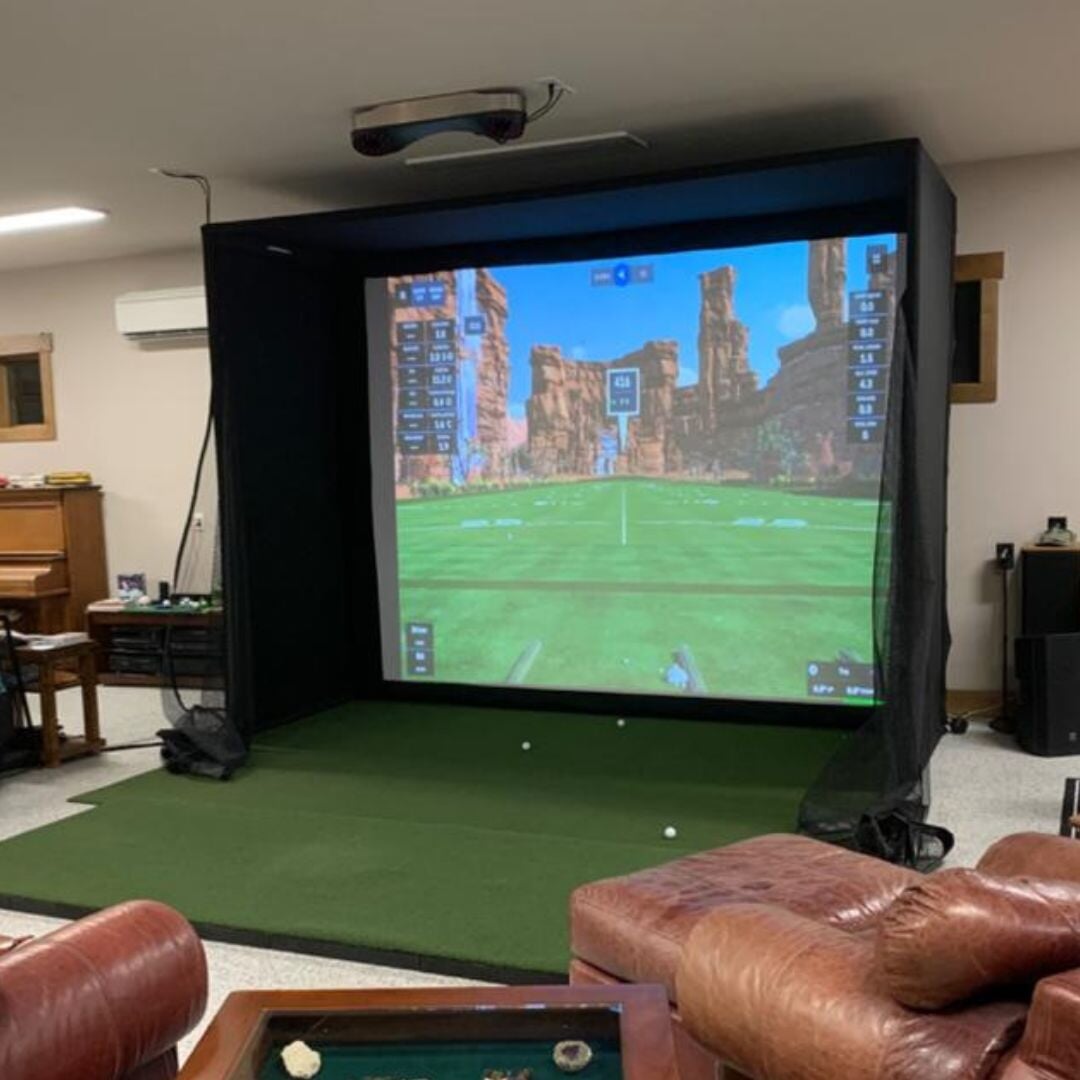 Shop Indoor Golf ProTee VX SIG10 Golf Simulator Package