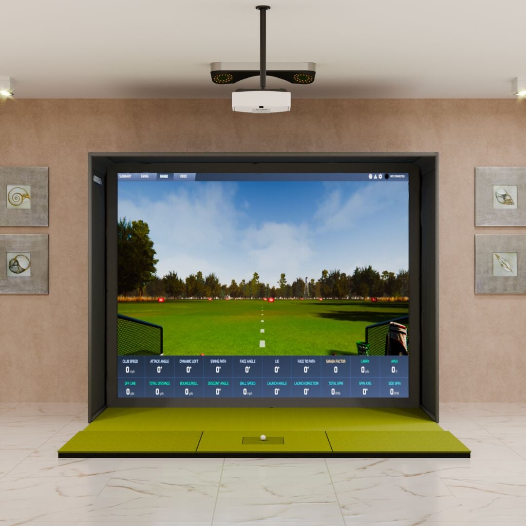 Shop Indoor Golf ProTee VX SIG10 Golf Simulator Package