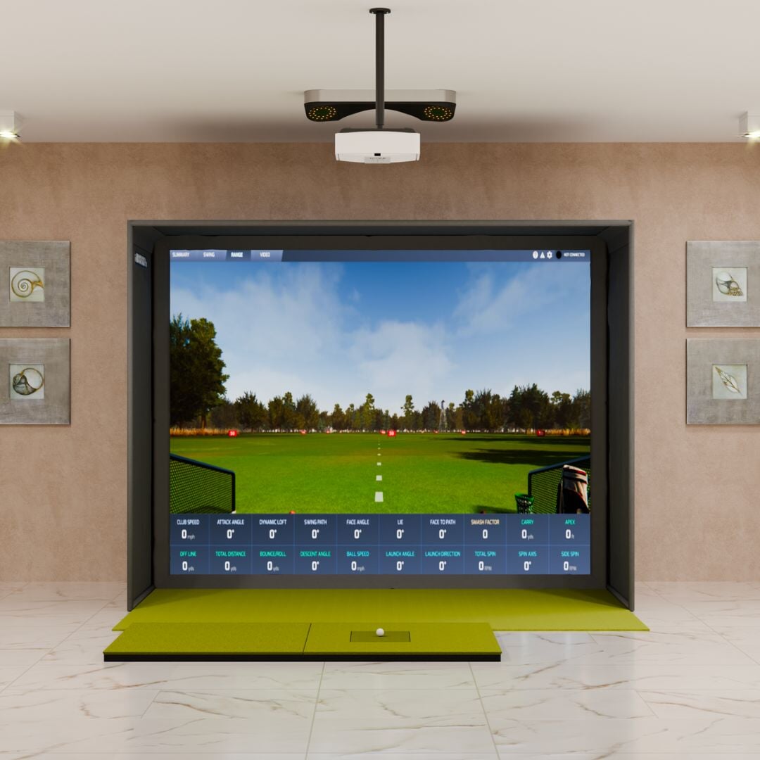 Shop Indoor Golf ProTee VX SIG10 Golf Simulator Package