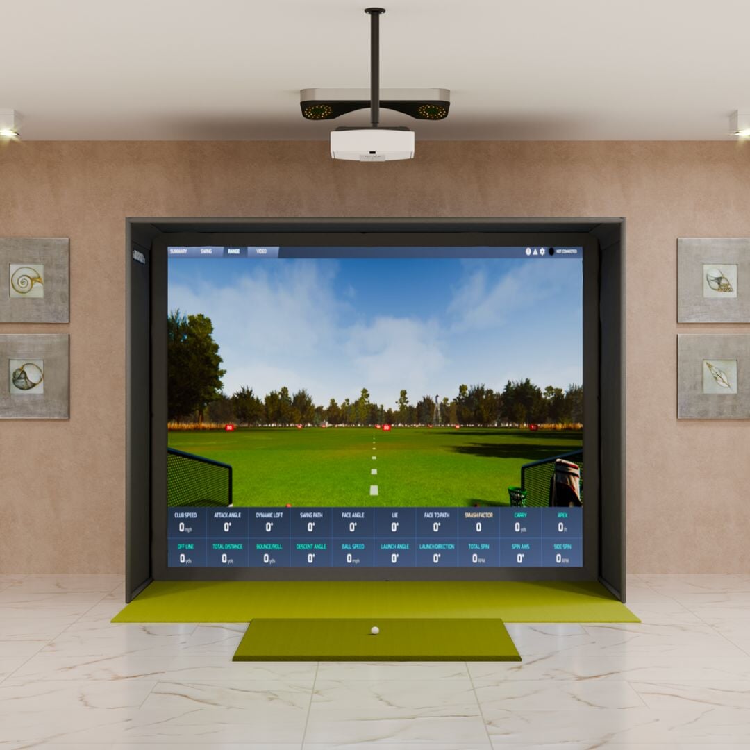 Shop Indoor Golf ProTee VX SIG10 Golf Simulator Package