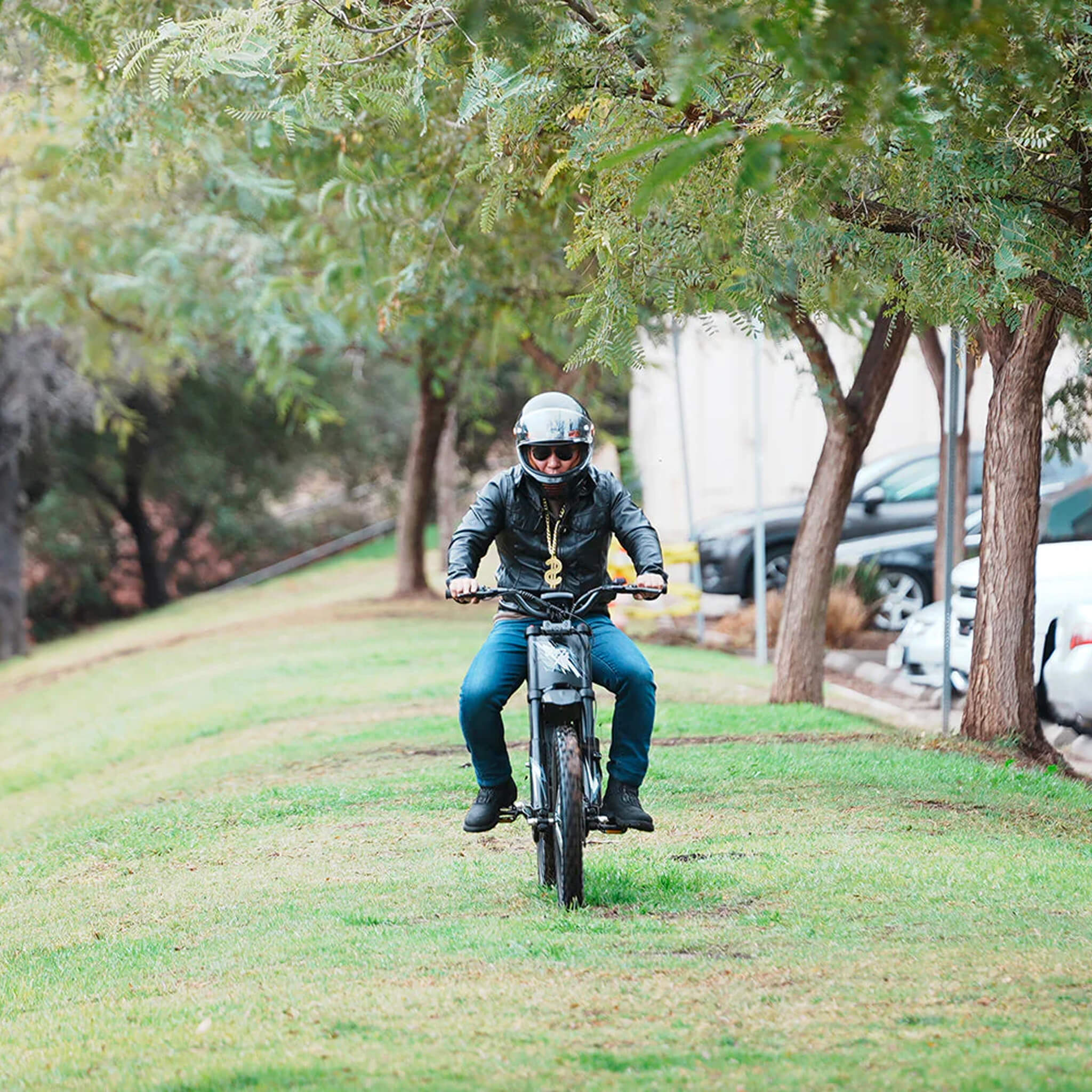 Riding'Times GT73 48V18AH High-Performance Dual Suspension Electric Motorbike (SAK43619)