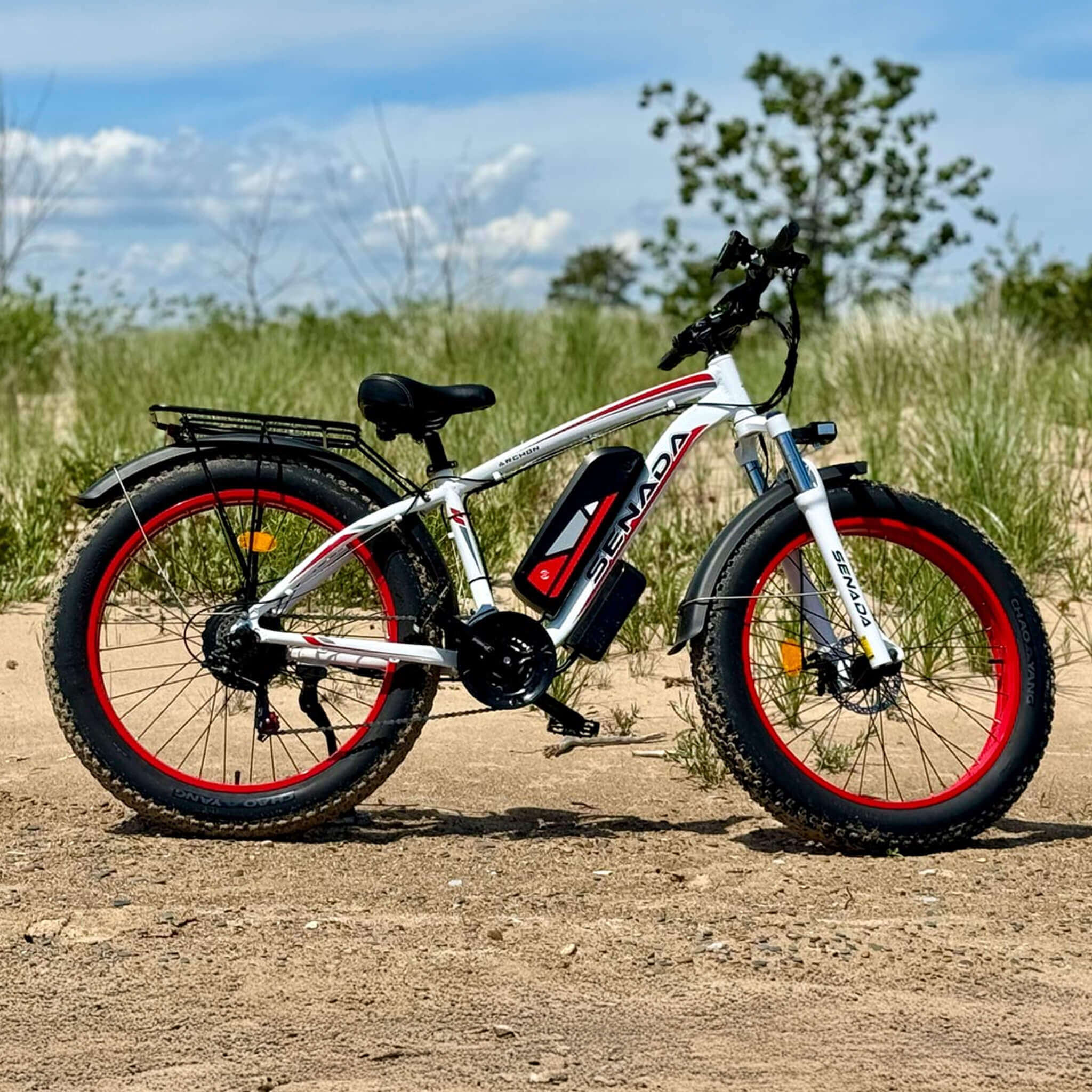 Senada Archon Plus 48V/20AH 1000W Electric All-Terrain Bike, 330LBS (SAK81953)