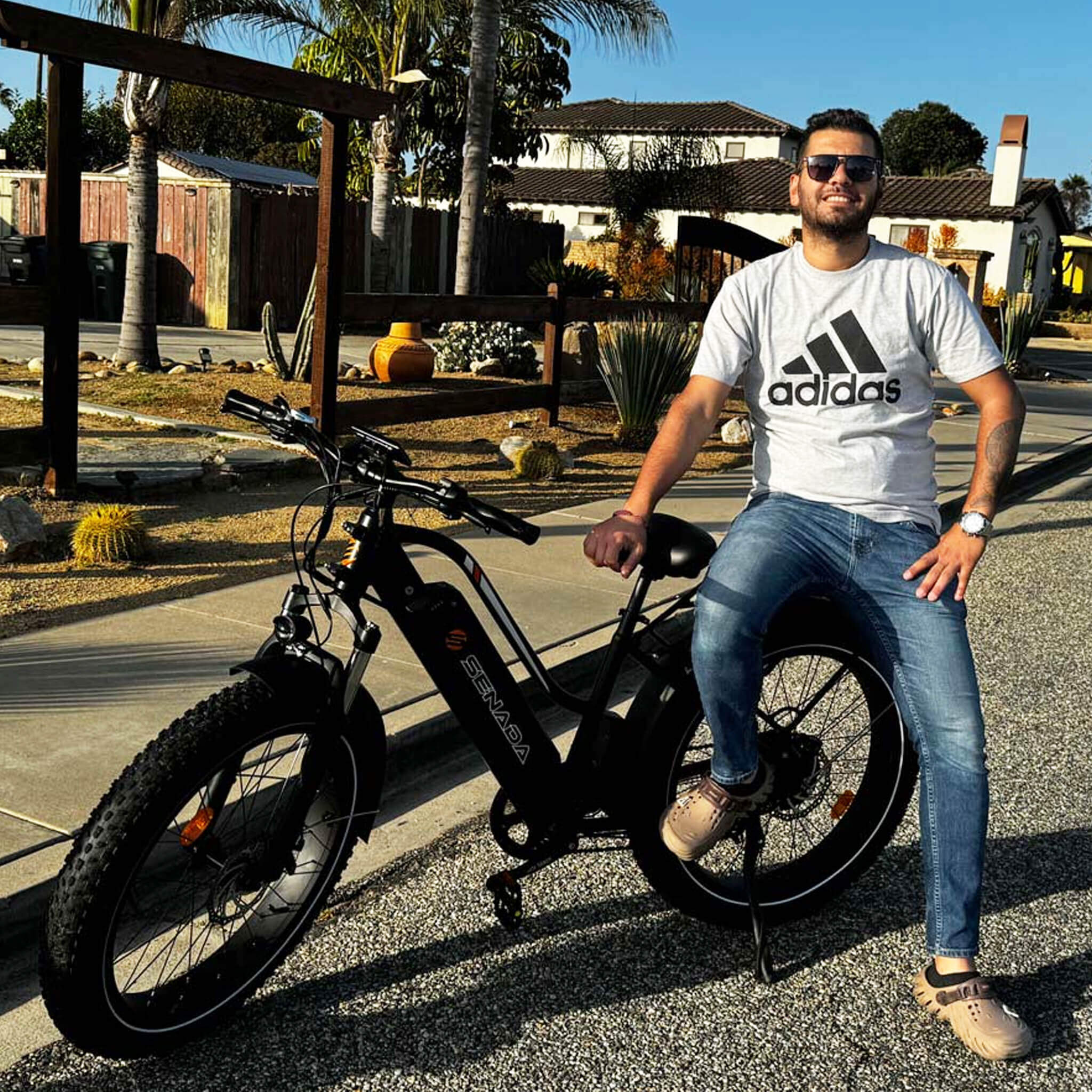 Senada Herald Plus 48V/21AH 1000W Electric All-Terrain Fat Tire Bike (SAK12734)