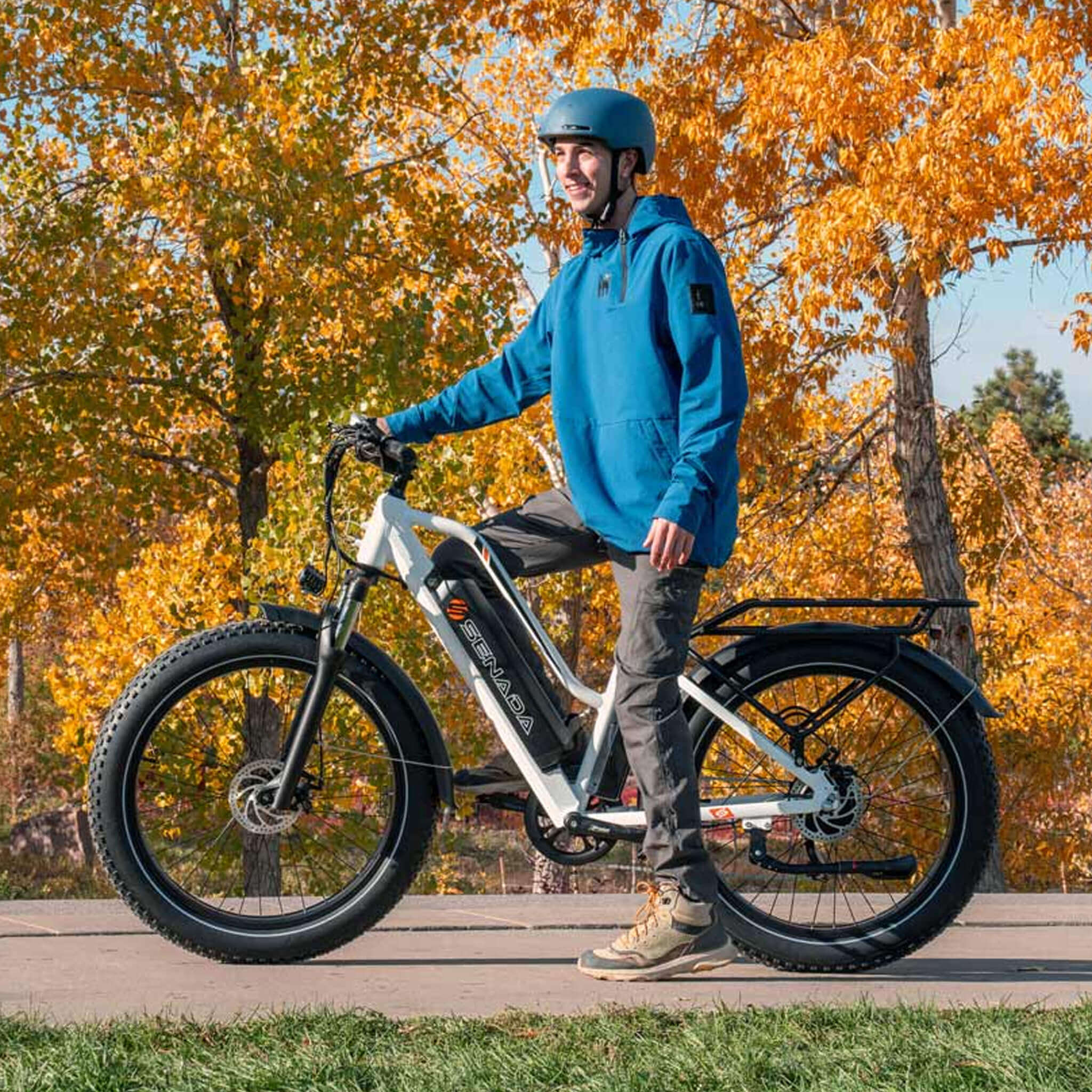 Senada Herald Plus 48V/21AH 1000W Electric All-Terrain Fat Tire Bike (SAK12734)