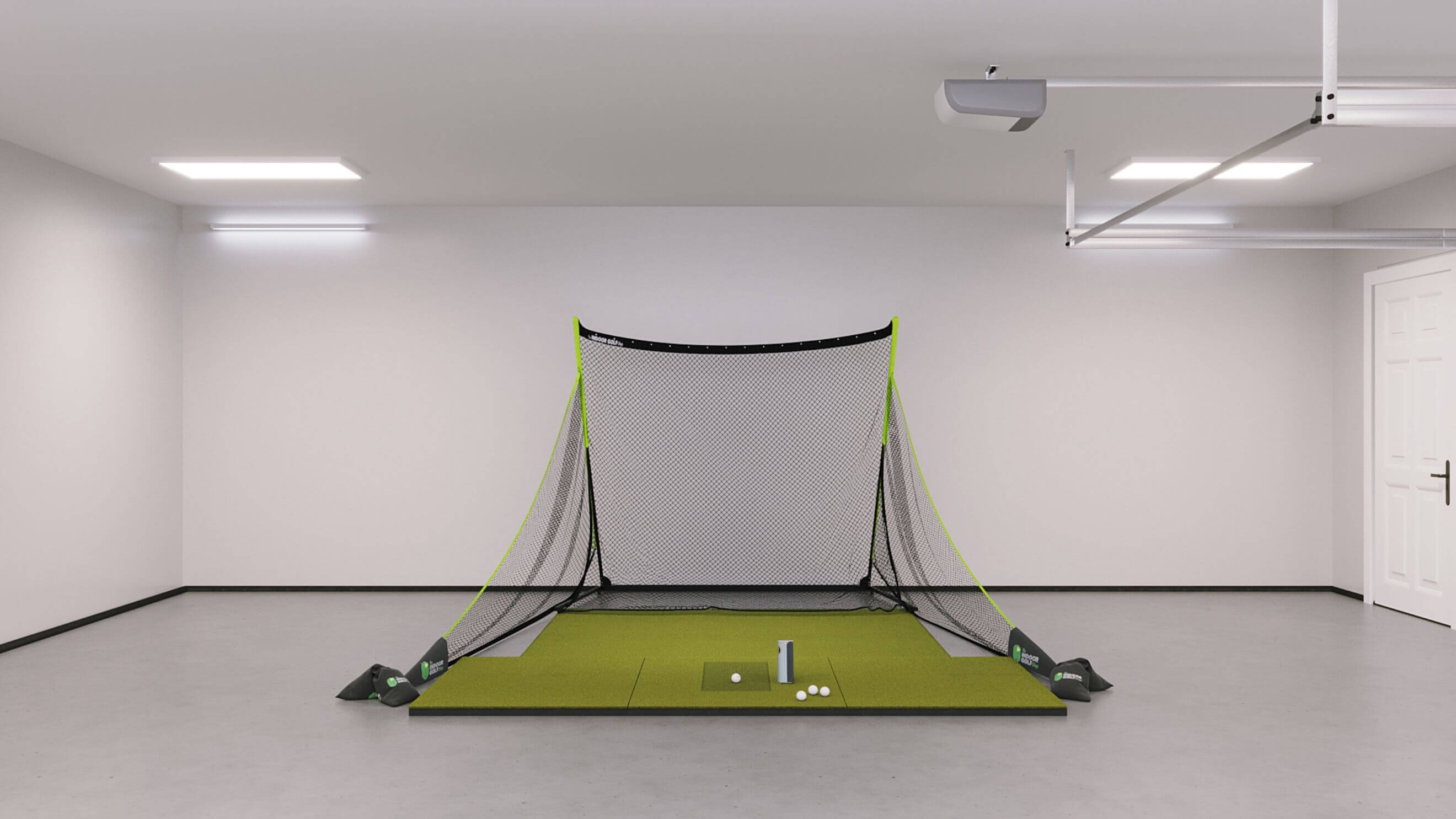 Shop Indoor Golf SkyTrak+ Golf Net Practice Bundle