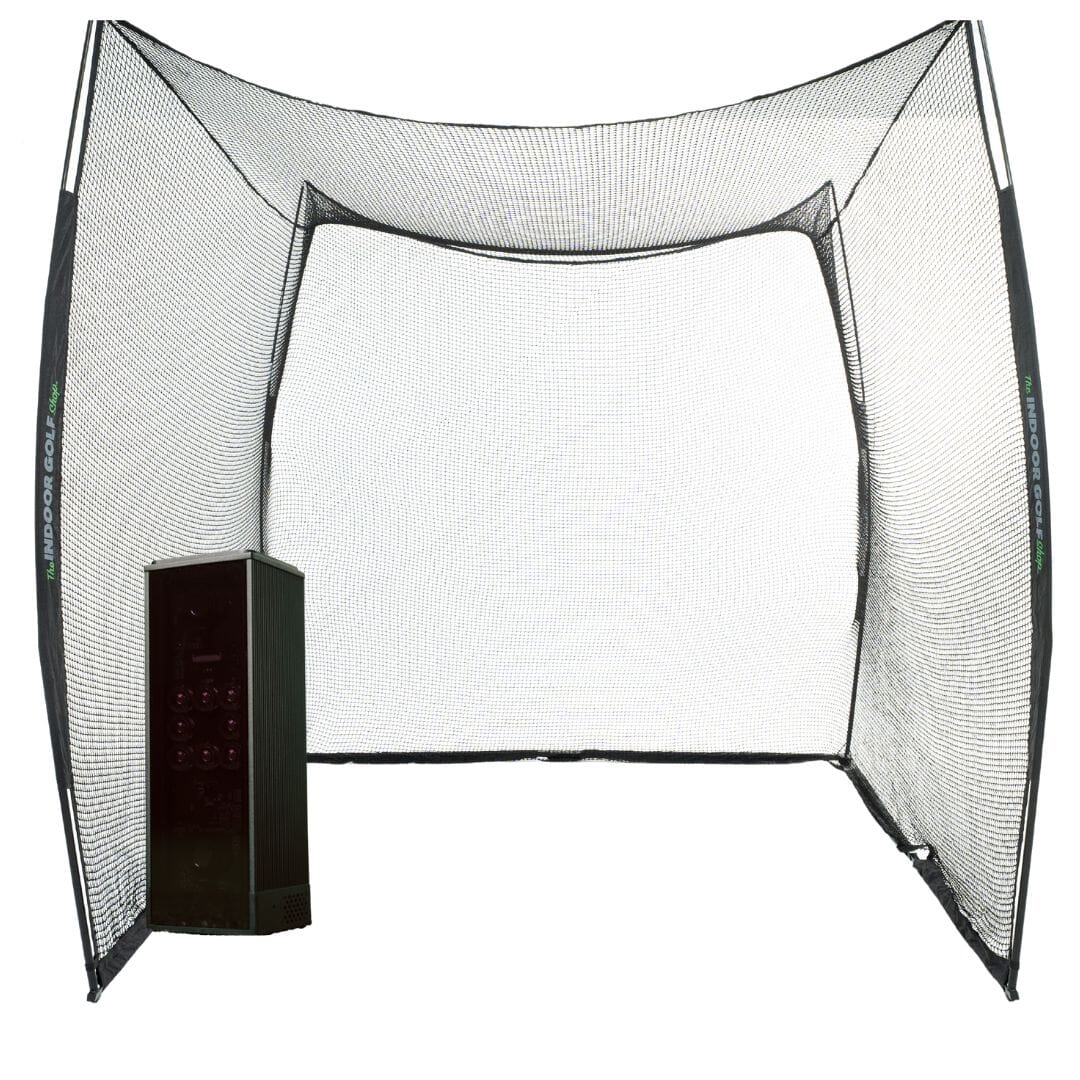 Shop Indoor Golf Square Golf Indoor Launch Monitor Net Practice Bundle
