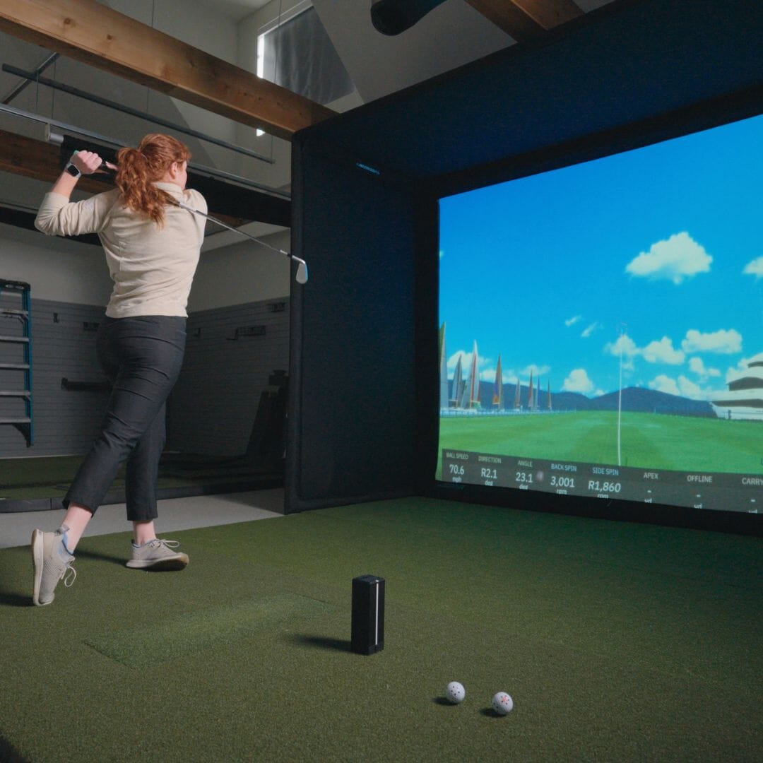 Shop Indoor Golf Square Golf SIG12 Golf Simulator Package