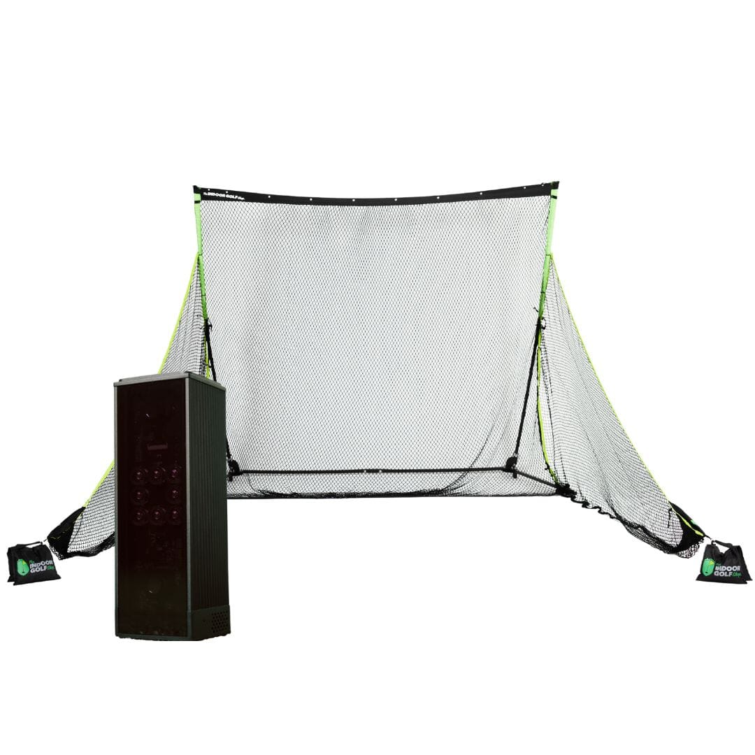 Shop Indoor Golf Square Golf Indoor Launch Monitor Net Practice Bundle